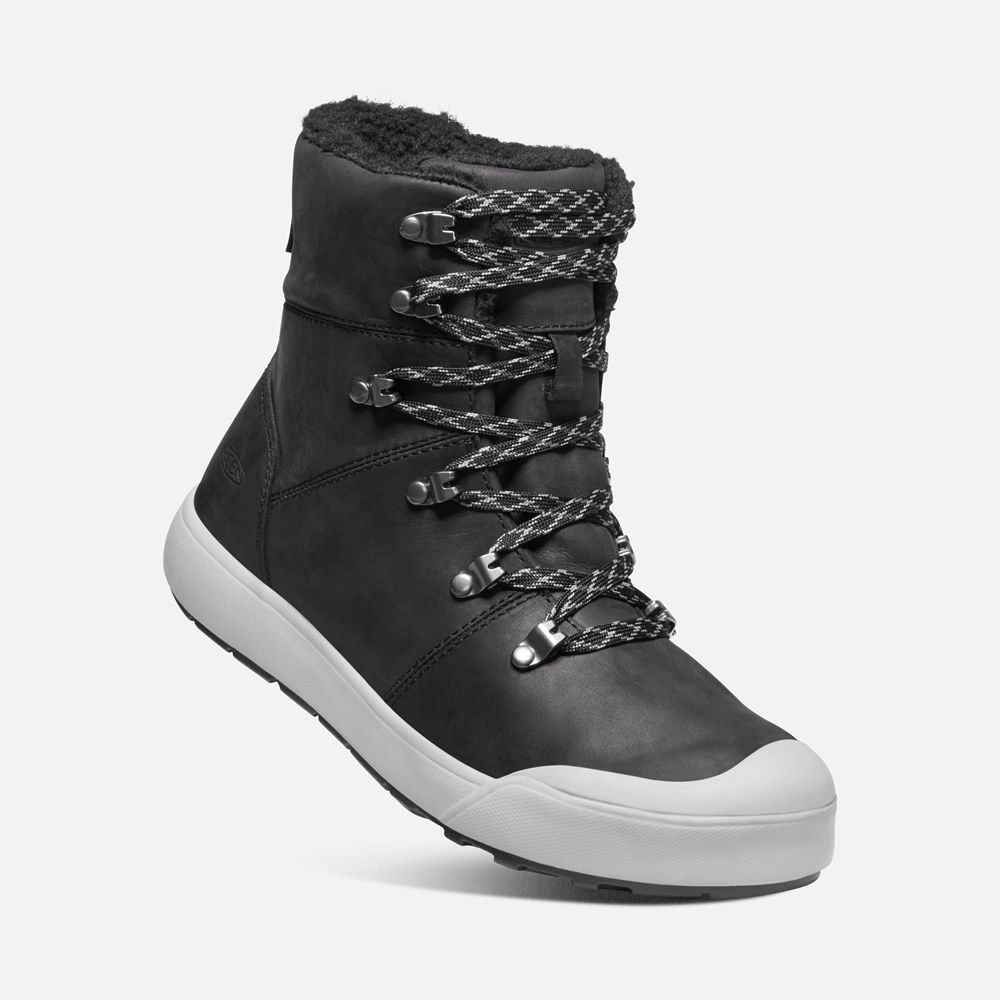 Botas de Zapatillas Keen Mexico Negros/Grises - Mujer Elena Hiker Waterproof - YD5037896